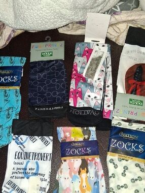 7 pairs Female Equestrian Riding Socks (One Size Fits All)